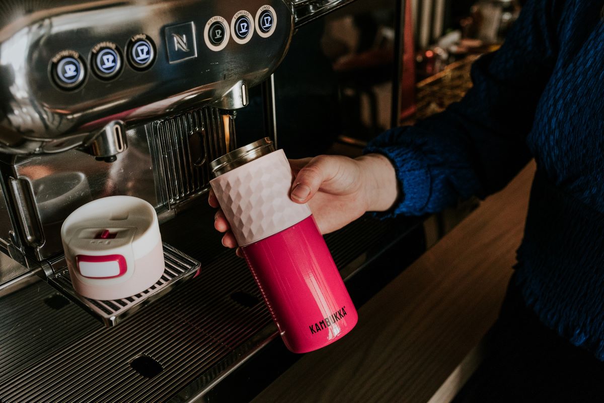 Kambukka Etna Diva Pink 500 ml – stalowy kubek termiczny, nakrętka 3w1, szczelny i stylowy, utrzymuje ciepło do 9h