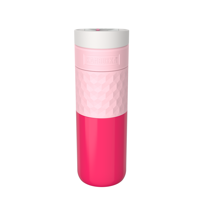 Kambukka Etna Diva Pink 500 ml – stalowy kubek termiczny, nakrętka 3w1, szczelny i stylowy, utrzymuje ciepło do 9h