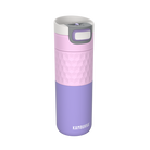 Kambukka Etna Pale Purple 500 ml – stalowy kubek termiczny, nakrętka 3w1, szczelny i stylowy, utrzymuje ciepło do 9h