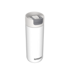 Kambukka Olympus Marshmallow White 500 ml – szczelny biały kubek termiczny z silikonową podstawą i izolacją 11h/20h