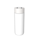 Kambukka Olympus Marshmallow White 500 ml – szczelny biały kubek termiczny z silikonową podstawą i izolacją 11h/20h