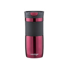 Kubek Contigo Byron Vivacious– stalowy, szczelny, 470 ml, SnapSeal®, idealny na kawę do auta i w drogę, kolor: różowy