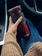 Kubek Contigo Byron Vivacious– stalowy, szczelny, 470 ml, SnapSeal®, idealny na kawę do auta i w drogę, kolor: różowy