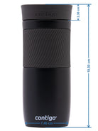 Kubek Contigo Byron Vivacious– stalowy, szczelny, 470 ml, SnapSeal®, idealny na kawę do auta i w drogę, kolor: różowy