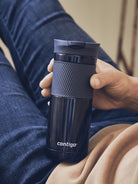 Kubek Contigo Byron – stalowy, szczelny, 590 ml, SnapSeal®, idealny na kawę do auta i w drogę, kolor: czarny