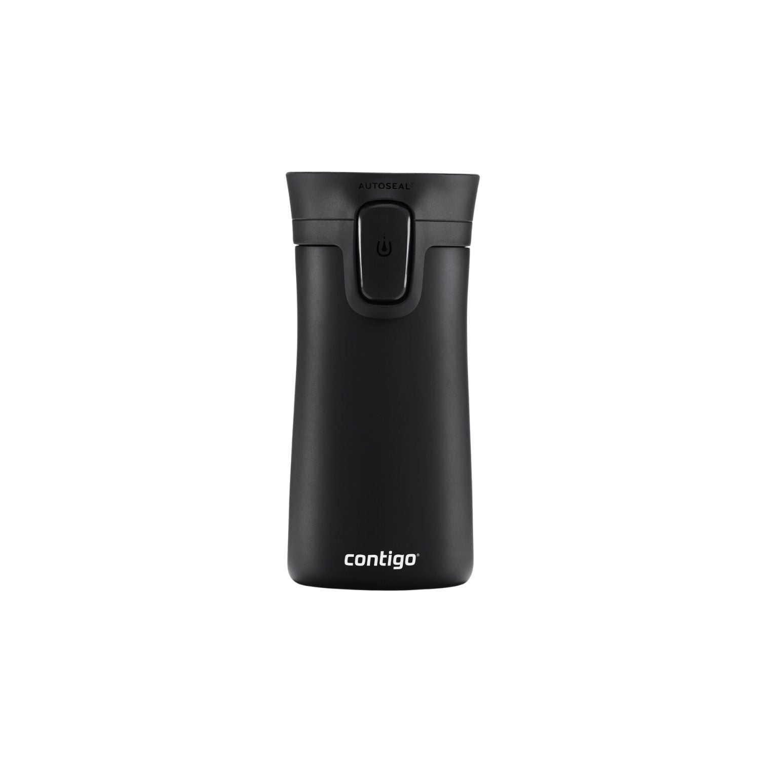 Kubek Contigo Black 300 ml – mały, lekki i szczelny termos z izolacją na 3 h ciepła i 10 h chłodu.