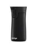 Kubek Contigo Black 300 ml – mały, lekki i szczelny termos z izolacją na 3 h ciepła i 10 h chłodu.