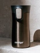 Kubek Contigo Latte 300 ml – mały, lekki i szczelny termos z izolacją na 3 h ciepła i 10 h chłodu.