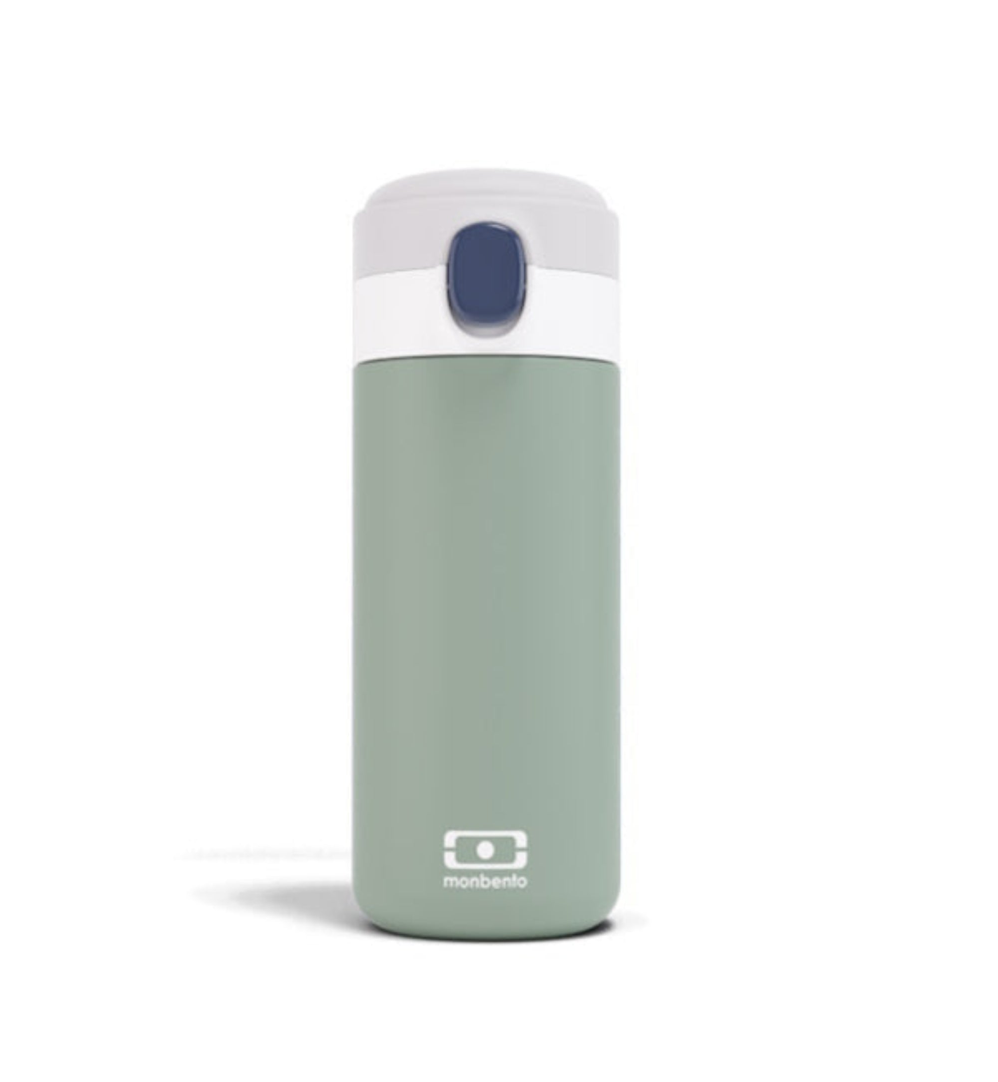 Kubek termiczny Monbento Pop Natural Green  – idealny do szkoły, pracy i na trening. Lekki, szczelny, bez BPA, z izolacją próżniową do 12 godzin, kolor: zielony