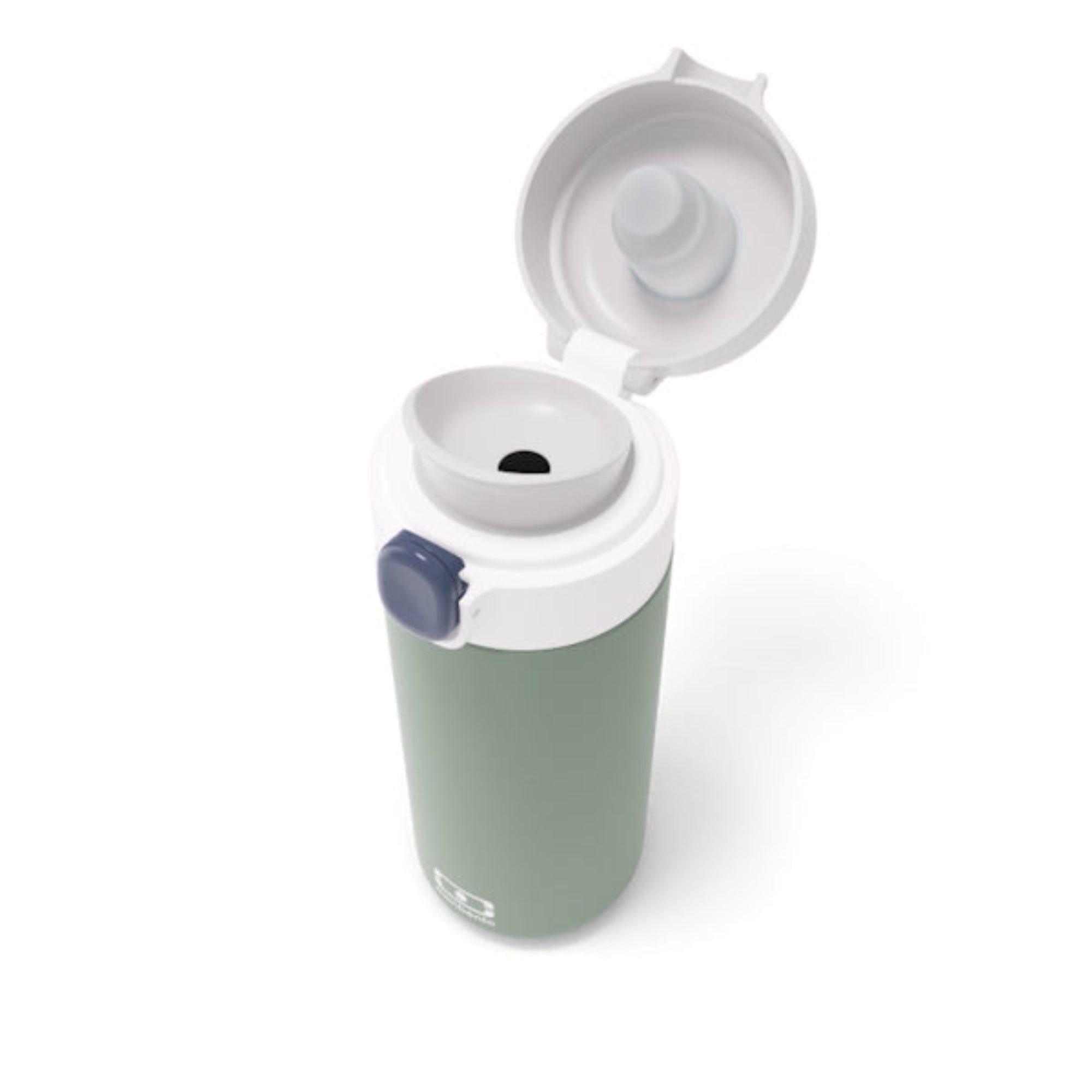 Kubek termiczny Monbento Pop Natural Green  – idealny do szkoły, pracy i na trening. Lekki, szczelny, bez BPA, z izolacją próżniową do 12 godzin, kolor: zielony