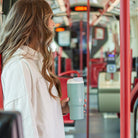 Kubek termiczny Monbento Travel Mug Natural Green - 600 ml, z ustnikiem i słomką, utrzymuje ciepło do 5h i chłód do 12h, wytrzymały i lekki, kolor: zielony