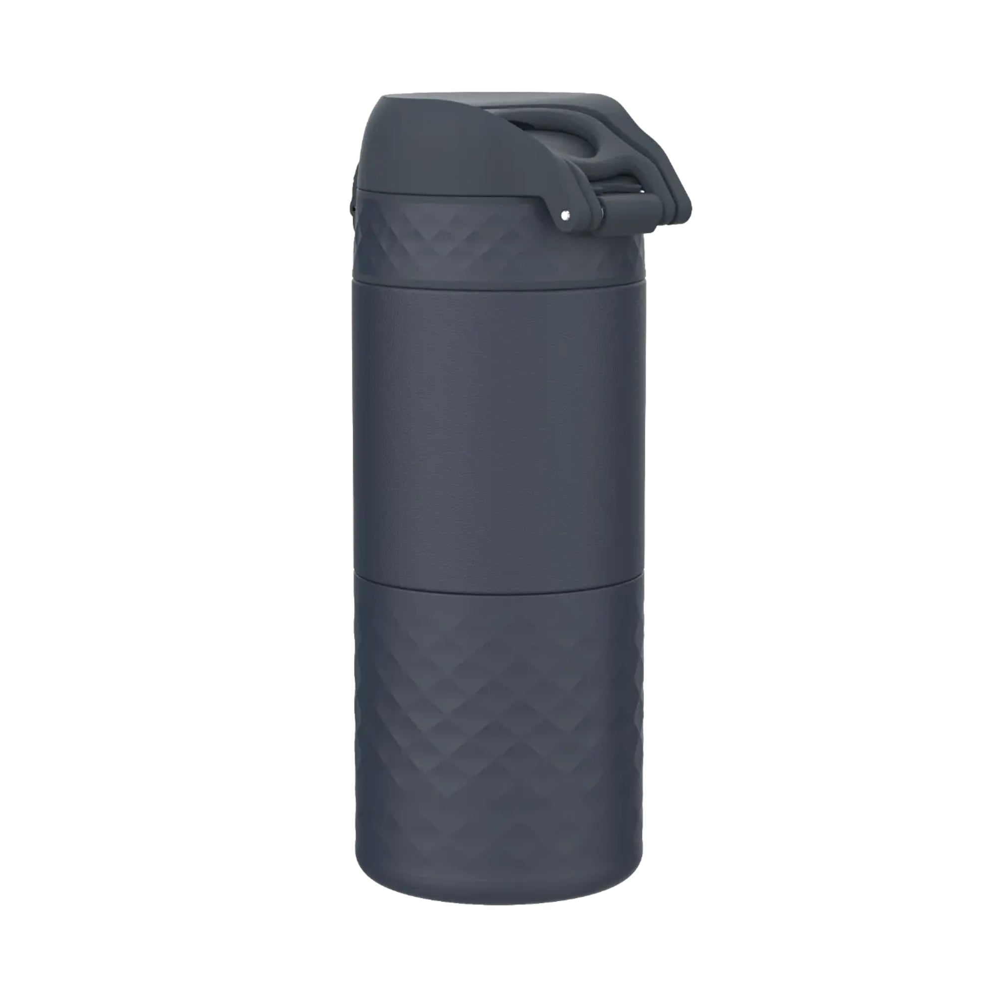 Kubek termiczny Ion8 Travel Mug, szary, 360 ml – lekki, szczelny, ekologiczny, podwójna izolacja, z blokadą 