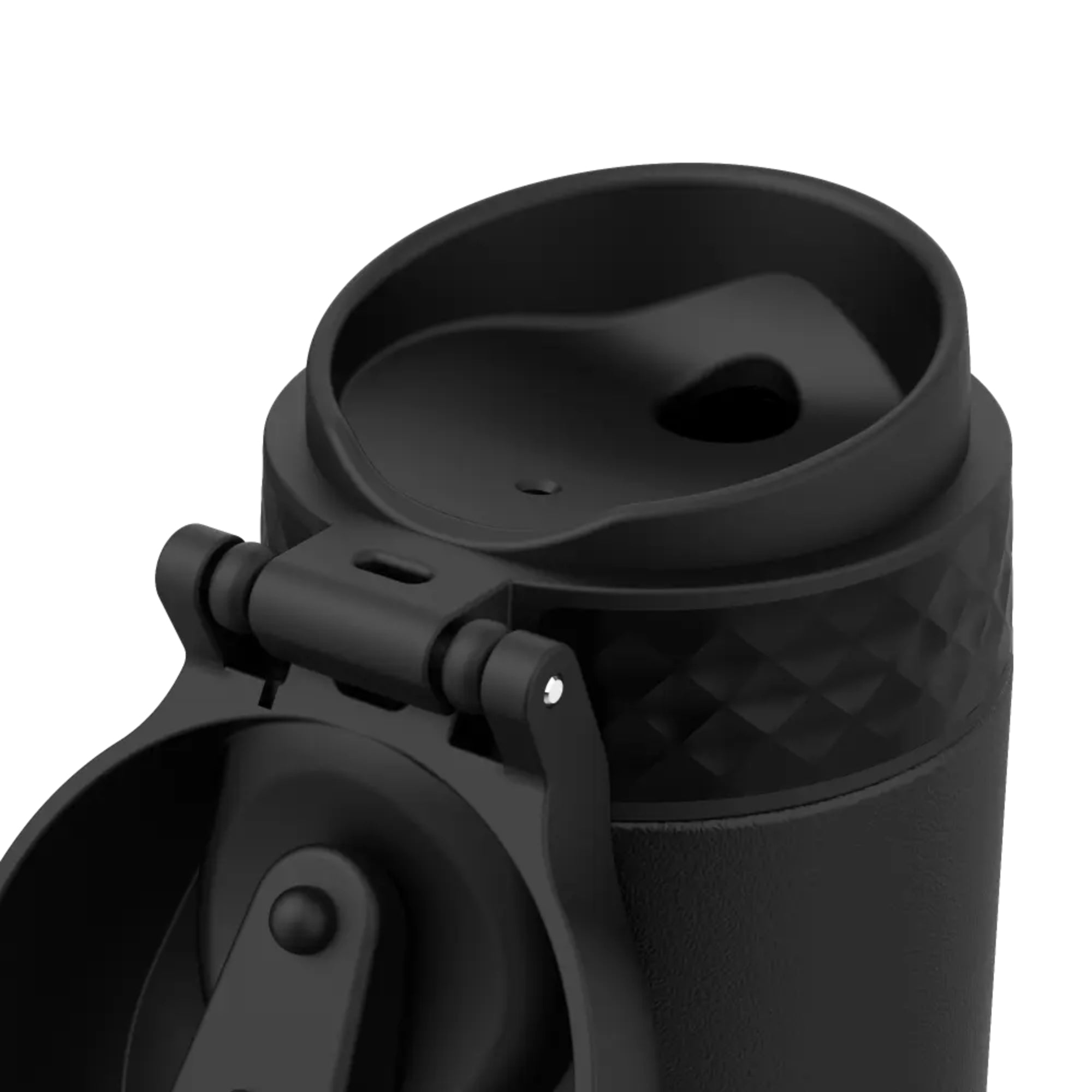 Kubek termiczny Ion8 Travel Mug, czarny, 360 ml – lekki, szczelny, ekologiczny, podwójna izolacja, z blokadą 