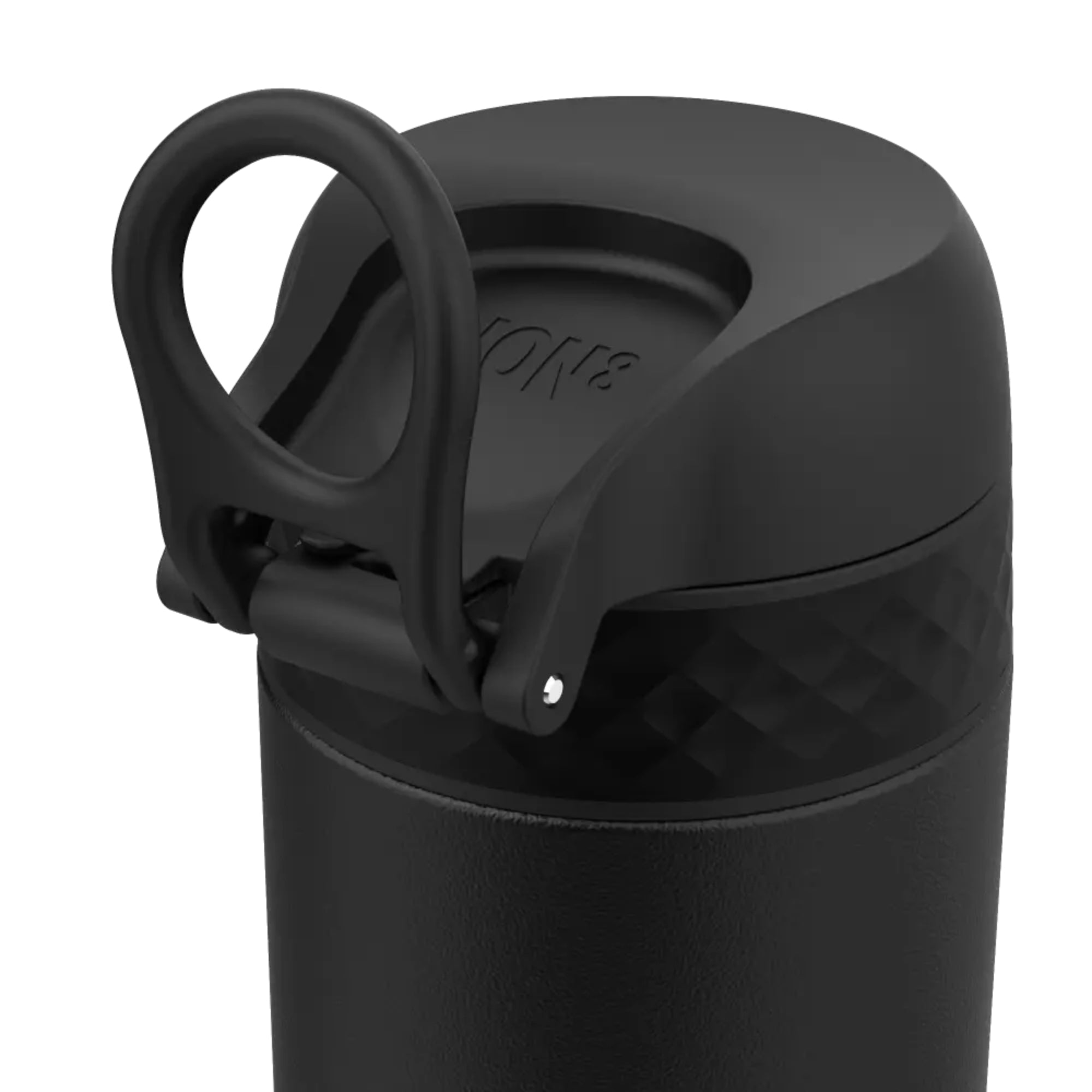 Kubek termiczny Ion8 Travel Mug, czarny, 360 ml – lekki, szczelny, ekologiczny, podwójna izolacja, z blokadą 