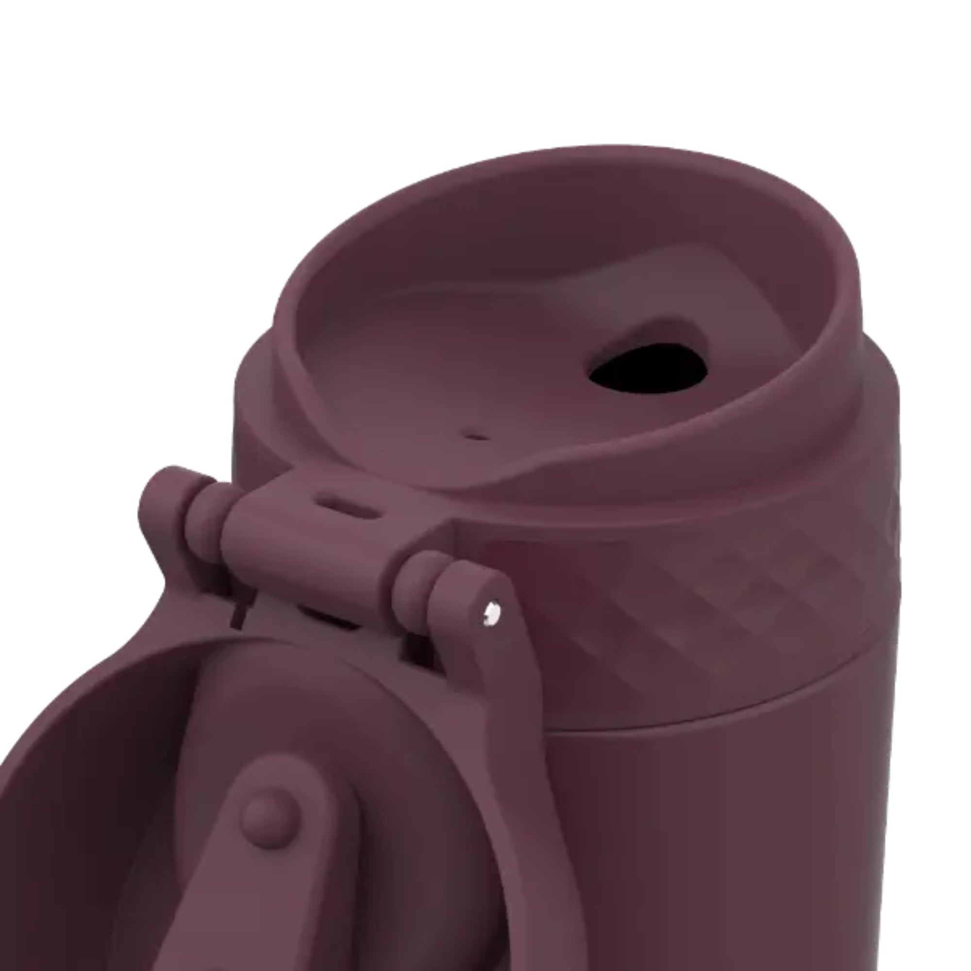 Kubek termiczny Ion8 Travel Mug, fioletowy, 360 ml – lekki, szczelny, ekologiczny, podwójna izolacja, z blokadą 