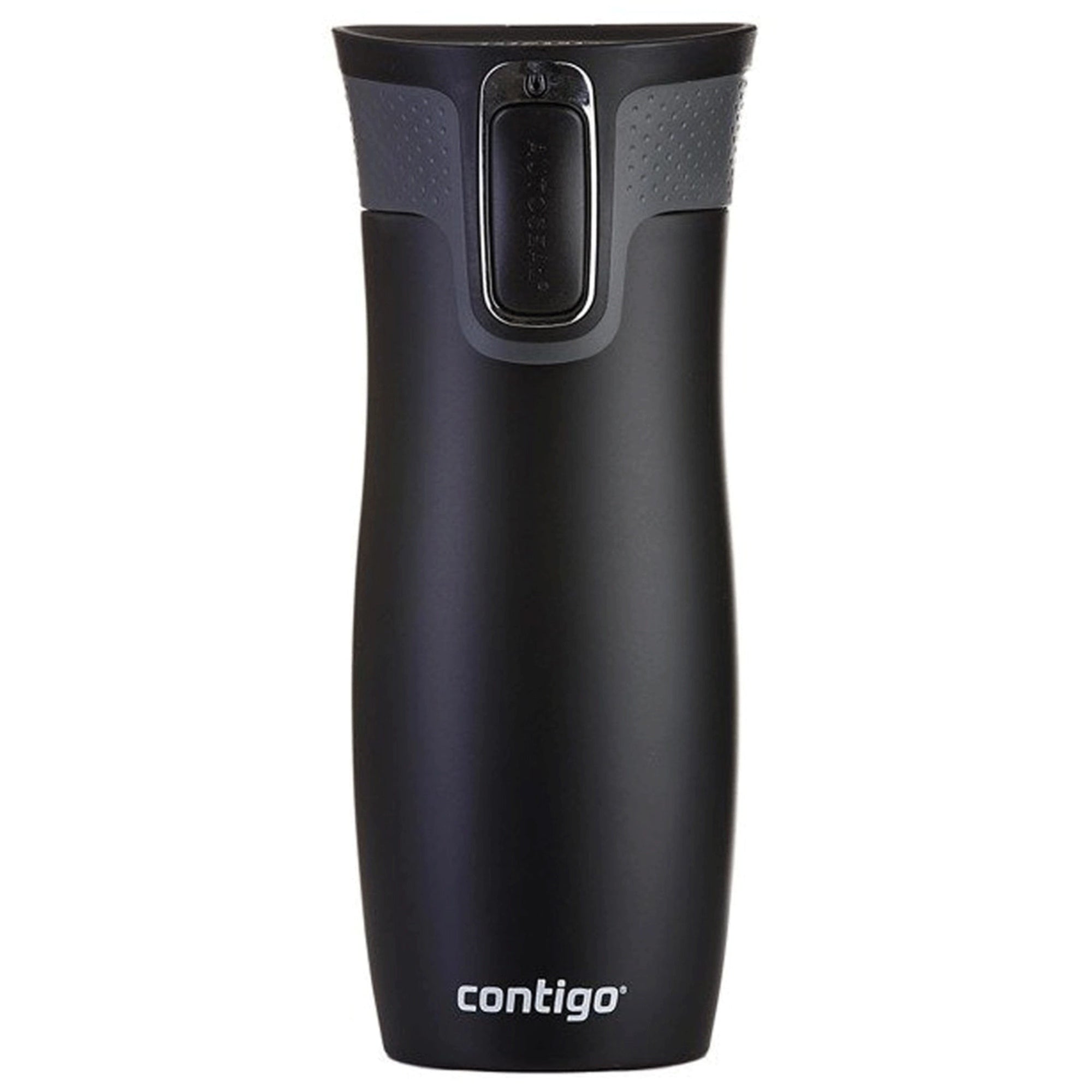 Kubek termiczny Contigo West Loop 470 ml – 100% szczelny, utrzymuje ciepło do 5 h i zimno do 12 h, idealny w podróży, kolor: czarny