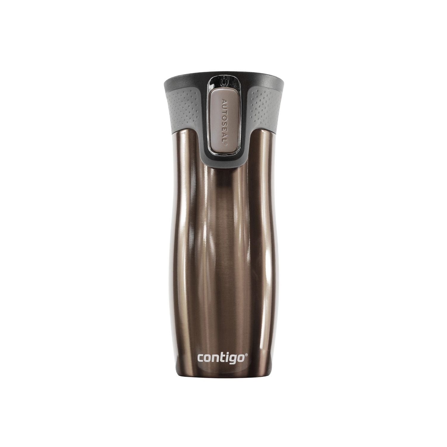 Kubek termiczny Contigo West Loop 470 ml – 100% szczelny, utrzymuje ciepło do 5 h i zimno do 12 h, idealny w podróży, kolor: latte