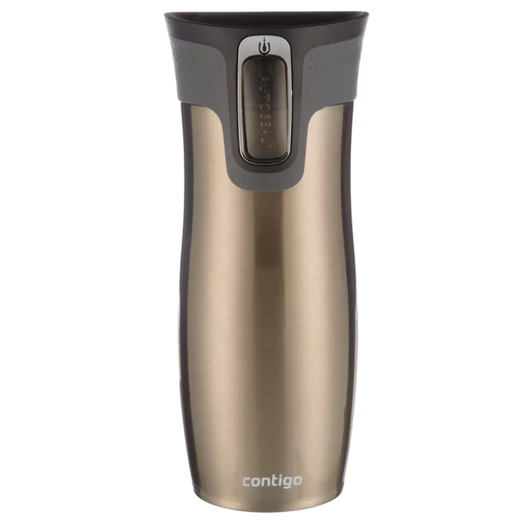 Kubek termiczny Contigo West Loop 470 ml – 100% szczelny, utrzymuje ciepło do 5 h i zimno do 12 h, idealny w podróży, kolor: latte