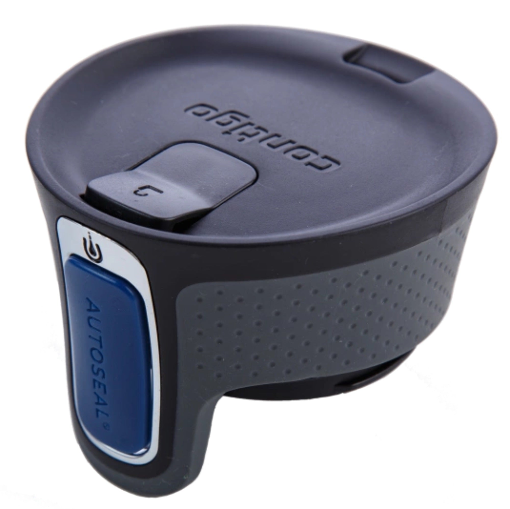 Kubek termiczny Contigo West Loop 470 ml – 100% szczelny, utrzymuje ciepło do 5 h i zimno do 12 h, idealny w podróży, kolor: granatowy