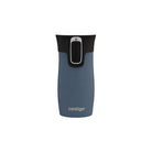 Kubek termiczny Contigo West Loop mini 300 ml – 100% szczelny, utrzymuje ciepło do 5 h i zimno do 12 h, idealny w podróży, kolor: niebieski