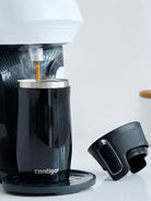 Kubek termiczny Contigo West Loop Mini 300 ml Licorice – 100% szczelny, utrzymuje ciepło do 5 h i zimno do 12 h, idealny w podróży, kolor: czarny