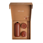 Czerwony kubek termiczny z 3 wymiennymi nakrętkami Fellow Carter Move Mug Sienna - 500 ml, stal nierdzewna, do ciepłych i zimnych napojów, bez metalicznego posmaku, 100% szczelny, bez rozlewania