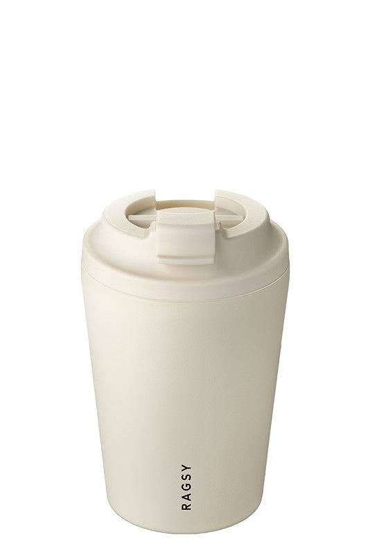 Ragsy Simply Cup Sand – jasnobeżowy kubek z powłoką ceramiczną na napoje