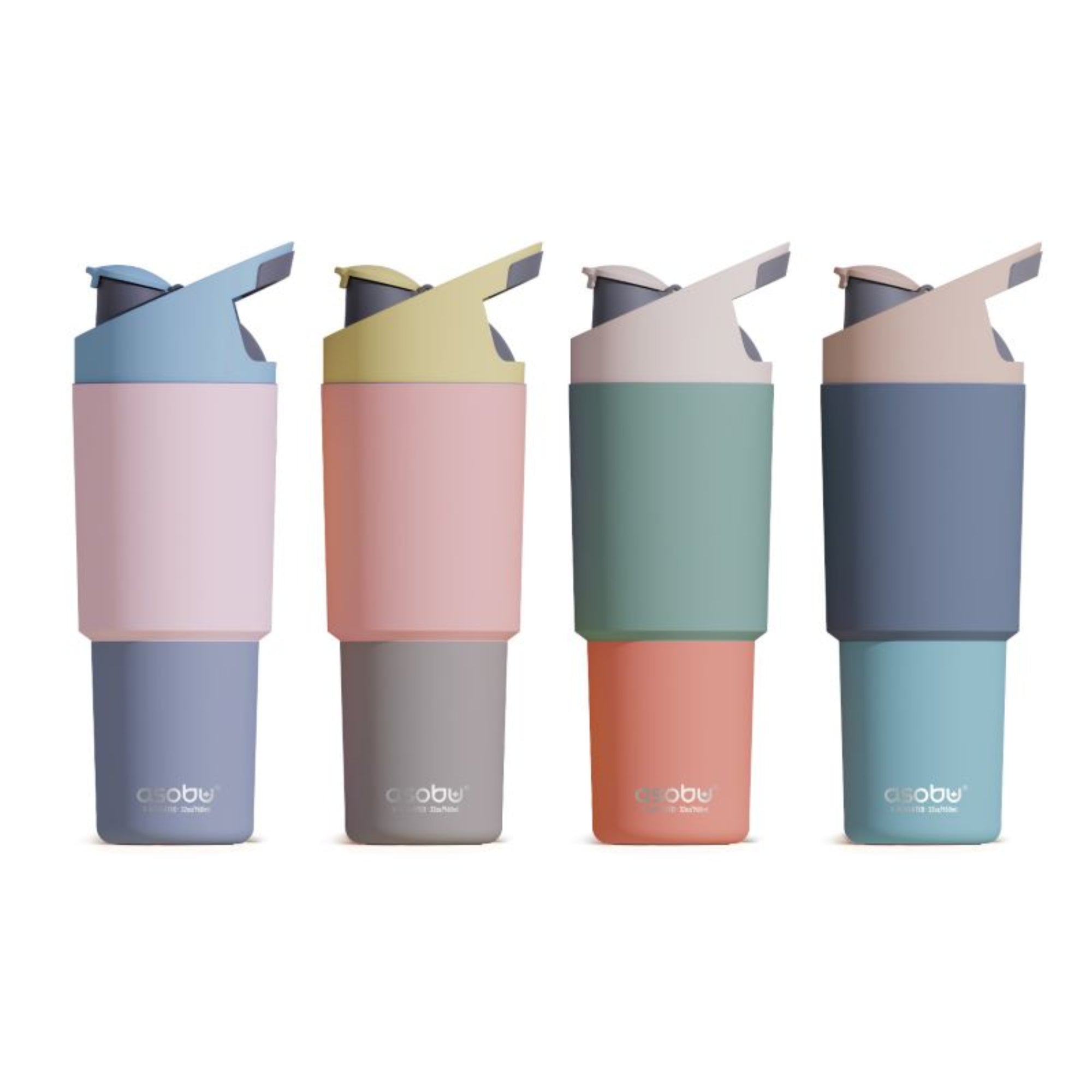 Asobu Cosmic 360 ml Pastel Green – lekki, szczelny kubek termiczny z ergonomicznym kształtem i powłoką Puramic.