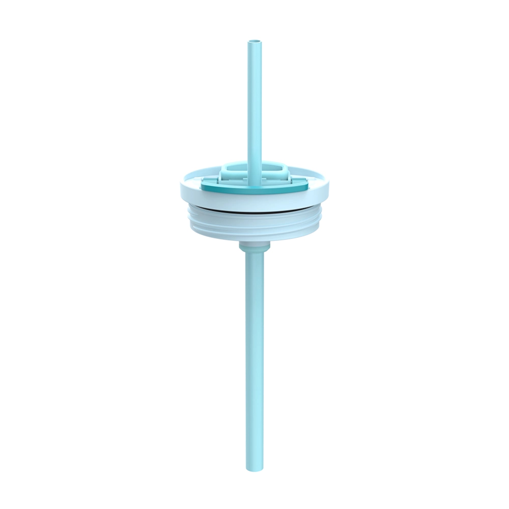 Kambukka Rio Frosty Coconout – kubek termiczny 950 ml, stal 18/8, chłód 24 h, picie klasyczne lub przez słomkę, szczelny, pasuje do uchwytów auta, kolor: niebieski