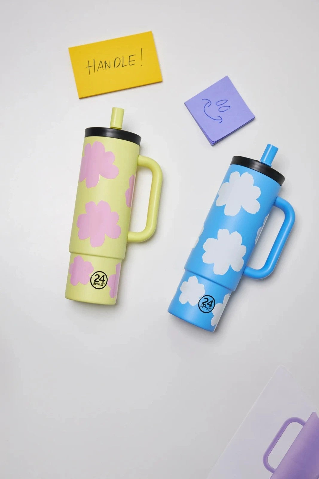 Kubek termiczny 24Bottles Straw Cup 800 ml Daydreaming – trzyma ciepło do 12h, zimno do 24h. Szczelny, wygodny ze słomką, idealny w podróży i na co dzień