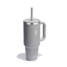 Kubek termiczny ze słomką Hydro Flask Birch 1,1 l – podwójne ścianki, utrzymanie temperatury, antypoślizgowa powłoka i wygodny uchwyt, kolor: szary