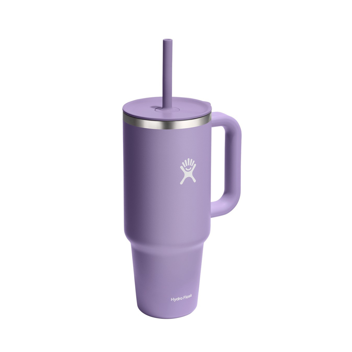 Kubek termiczny ze słomką Hydro Flask Moonshadow 1,1 l – podwójne ścianki, utrzymanie temperatury, antypoślizgowa powłoka i wygodny uchwyt, kolor: fioletowy