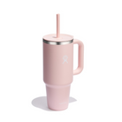 Kubek termiczny ze słomką Hydro Flask Trillium 1,1 l – podwójne ścianki, utrzymanie temperatury, antypoślizgowa powłoka i wygodny uchwyt, kolor: różowy