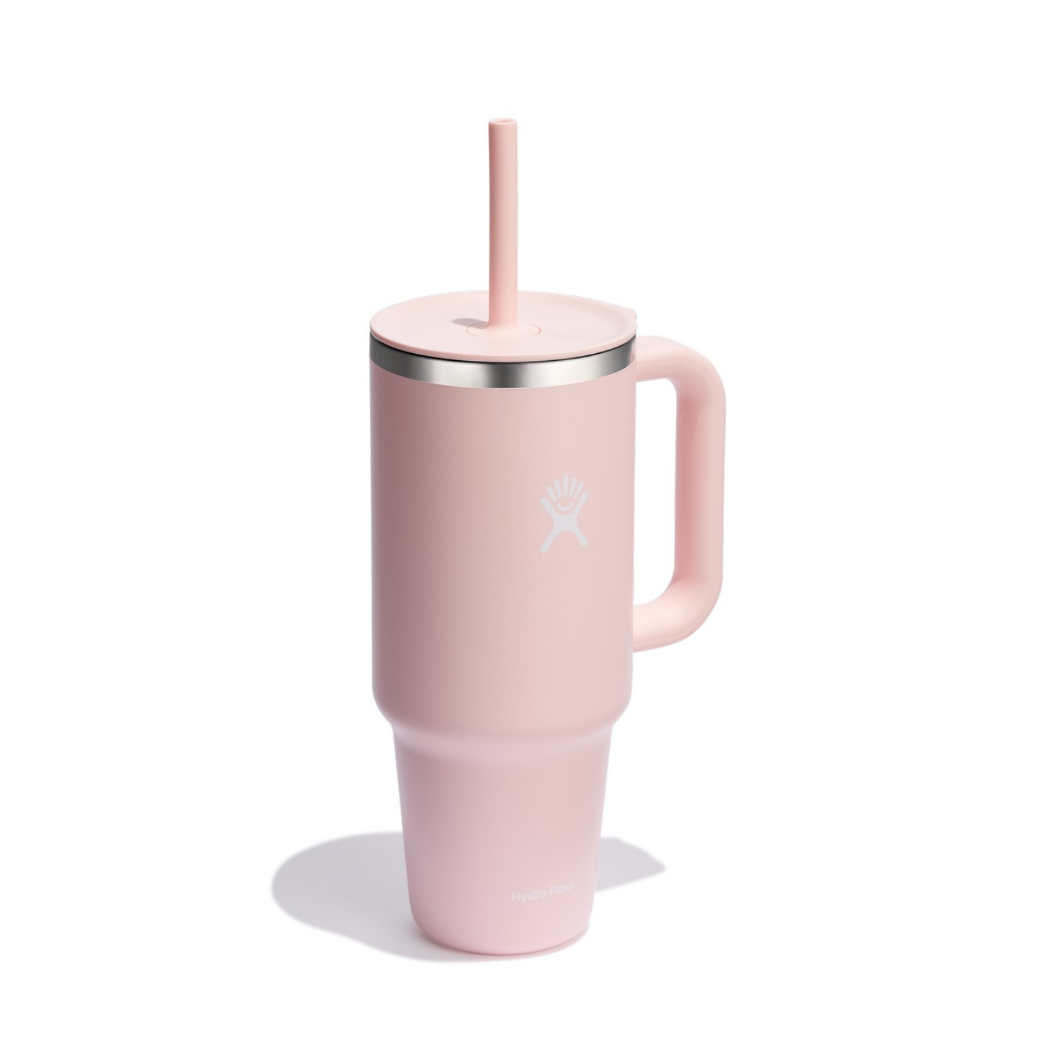 Kubek termiczny ze słomką Hydro Flask Trillium 1,1 l – podwójne ścianki, utrzymanie temperatury, antypoślizgowa powłoka i wygodny uchwyt, kolor: różowy