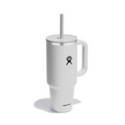 Kubek termiczny ze słomką Hydro Flask White 1,1 l – podwójne ścianki, utrzymanie temperatury, antypoślizgowa powłoka i wygodny uchwyt, kolor: biały