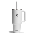 Kubek termiczny ze słomką Hydro Flask White 1,1 l – podwójne ścianki, utrzymanie temperatury, antypoślizgowa powłoka i wygodny uchwyt, kolor: biały