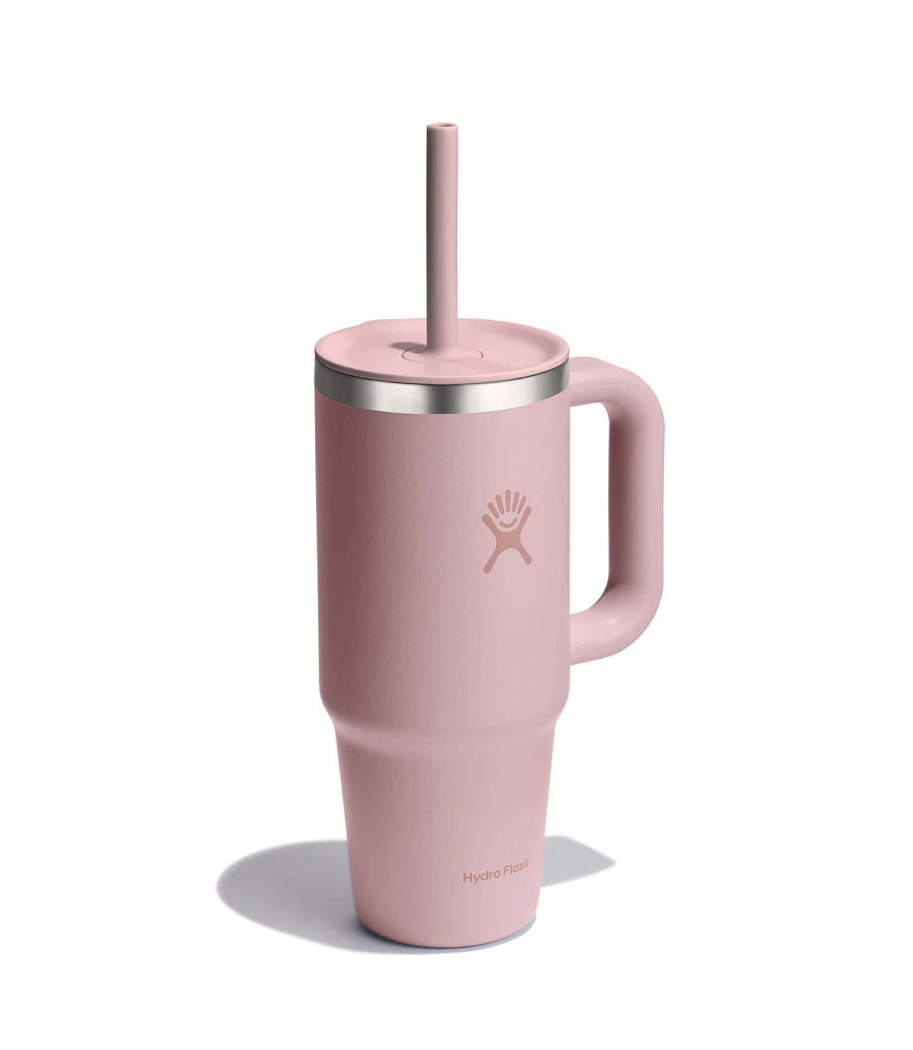Kubek termiczny ze słomką Hydro Flask Trillium 710 ml – podwójne ścianki, utrzymanie temperatury, antypoślizgowa powłoka i wygodny uchwy, kolor: różowy