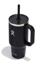 Kubek termiczny ze słomką Hydro Flask Black 900 ml – podwójne ścianki, utrzymanie temperatury, antypoślizgowa powłoka i wygodny uchwyt, kolor: czarny
