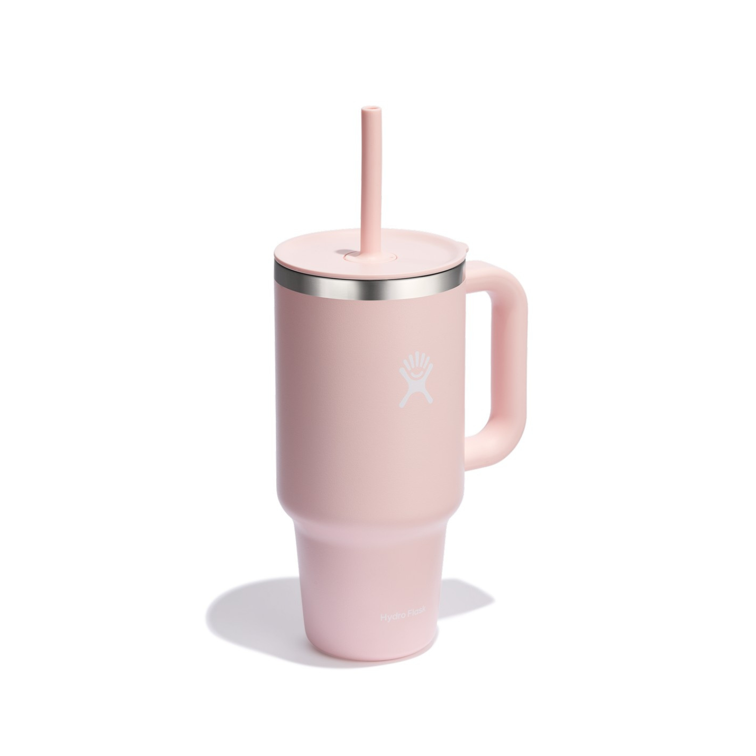 Kubek termiczny ze słomką Hydro Flask Trillium 900 ml – podwójne ścianki, utrzymanie temperatury, antypoślizgowa powłoka i wygodny uchwyt, kolor: różowy