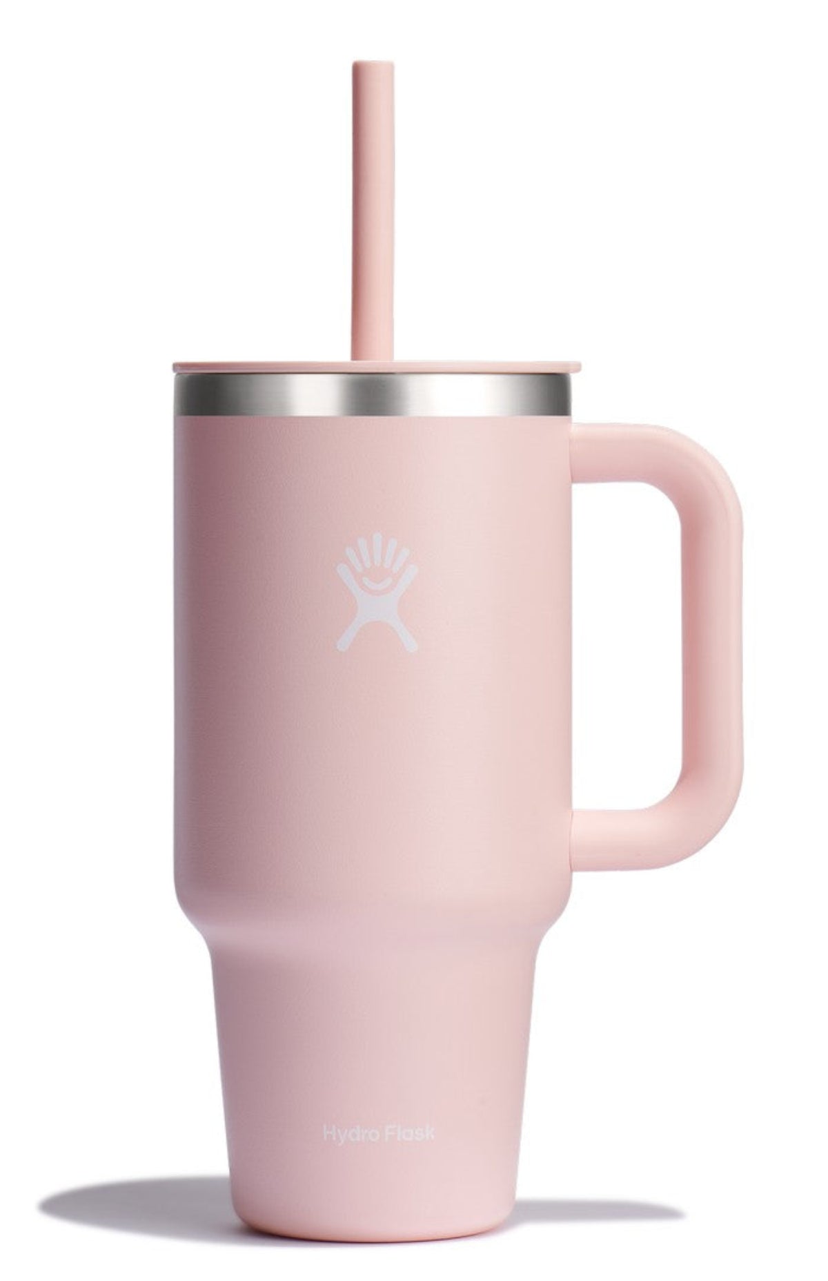 Kubek termiczny ze słomką Hydro Flask Trillium 900 ml – podwójne ścianki, utrzymanie temperatury, antypoślizgowa powłoka i wygodny uchwyt, kolor: różowy