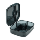 Szary lunchbox Yumbox Go Berlin Grey z czterema przegródkami