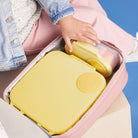Lemon Twist b.box – stylowy, duży pojemnik na lunch dla chłopca i dziewczynki