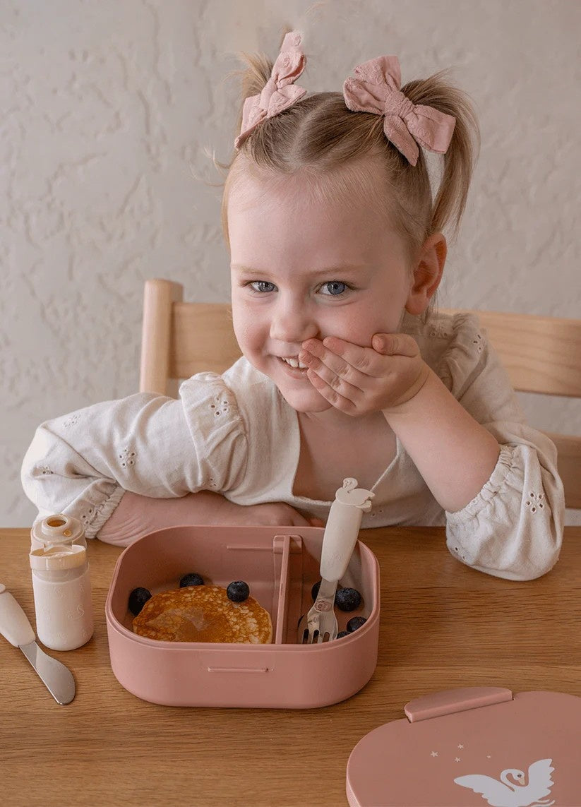 Lunchbox Citron Ballerina – biodegradowalny, szczelny i bezpieczny pojemnik na dziecięce posiłki.