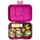 Yumbox Original Malibu Purple/Mermaid– lunchbox z 6 przegródkami, bezpieczny, idealny na różnorodne i szczelnie zapakowane posiłki, kolor: różowy