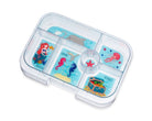 Yumbox Original Malibu Purple/Mermaid– lunchbox z 6 przegródkami, bezpieczny, idealny na różnorodne i szczelnie zapakowane posiłki, kolor: różowy