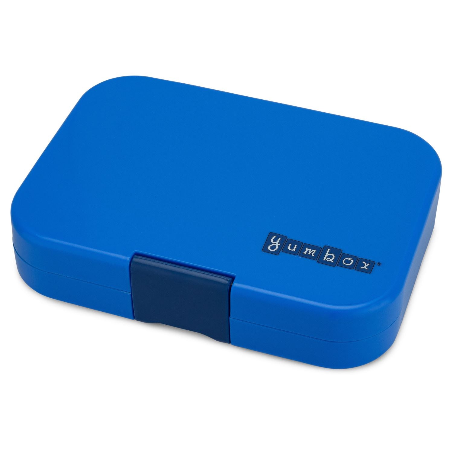 Yumbox Original Surf Blue/Funny Monsters – lunchbox z 6 przegródkami, bezpieczny i idealny na różnorodne i szczelnie zapakowane posiłki, kolor: niebieski