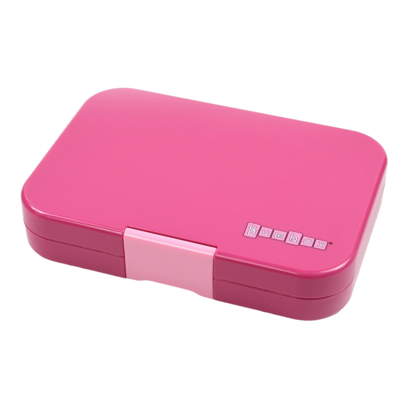 Lunchbox dla dzieci Yumbox Tapas Malibu Purple/Rainbow– poręczna, trwała i bezpieczna śniadaniówka dla dzieci, kolor: różowy
