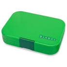 Yumbox Panino śniadaniówka dla dzieci Jurassic Green/Dino– 4 przegródki, szczelna pokrywka, idealny lunchbox do szkoły i przedszkola, kolor: zielony