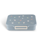 Lunchbox tritanowy Citron Spaceship 4-komorowy, 700 ml – szczelny, lekki, bez BPA, wzór: kosmos, z pojemnikiem na sos
