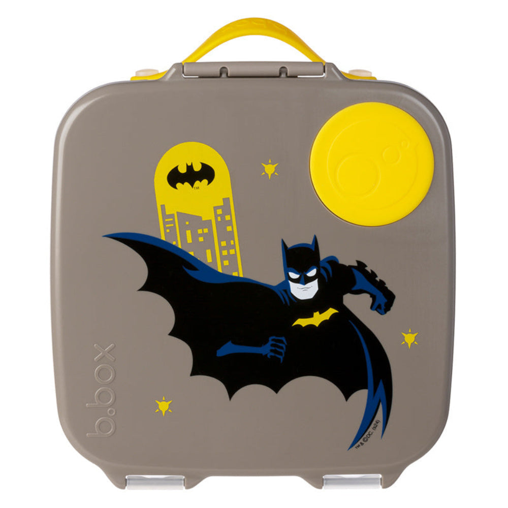 Lunchbox z przegródkami B.box  –  bez BPA, szczelny, pojemny i idealny na cały dzień, wzór: Batman